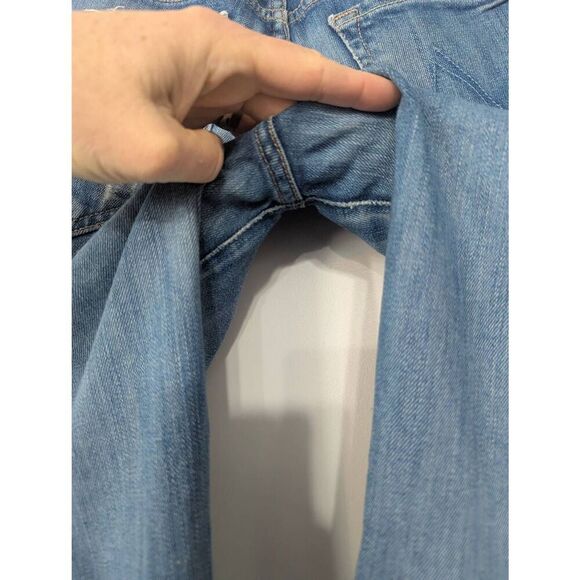 Mother Skinny, Not Skinny Jeans women's size 27‎ cream soda denim wash light - Picture 7 of 11